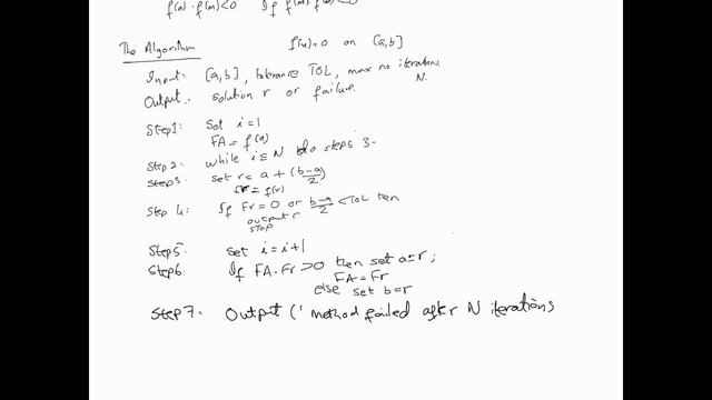 Bisection Method - Algorithm смотреть онлайн