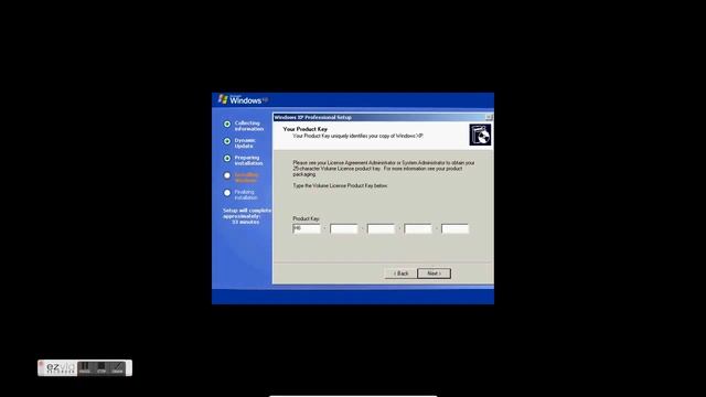 Windows xp in virtualbox (ISO file and product key) смотреть онлайн
