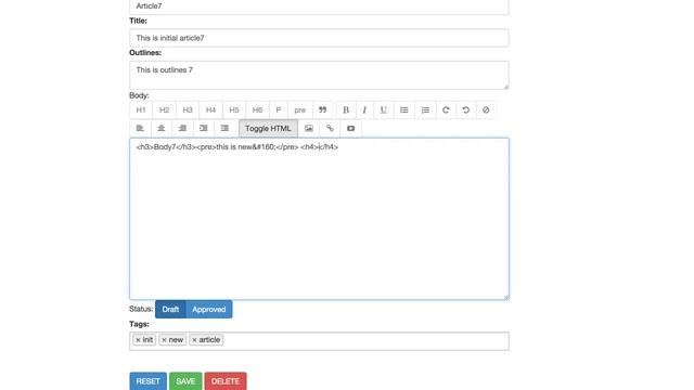 Simple CMS "NodeJS" & "AngularJS" with RESTful смотреть онлайн