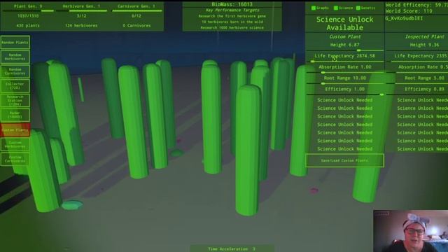 Intelligent Design: An Evolutionary Sandbox - A toy ecosystem with fully simulated genetics and evo смотреть онлайн