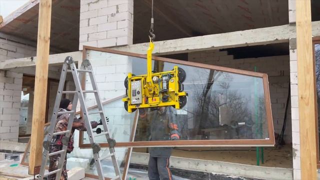Большие окна или красивый вид из окна. #roto #deceuninck #patio #окнамосква смотреть онлайн