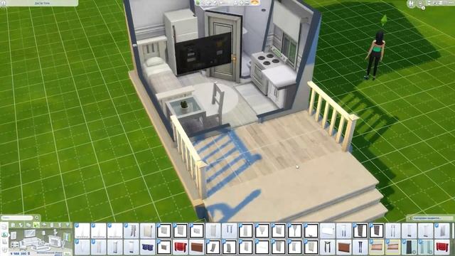ДОМ 4 НА 4! ➤ №11 ➤ The Sims 4: CAS и строительство смотреть онлайн