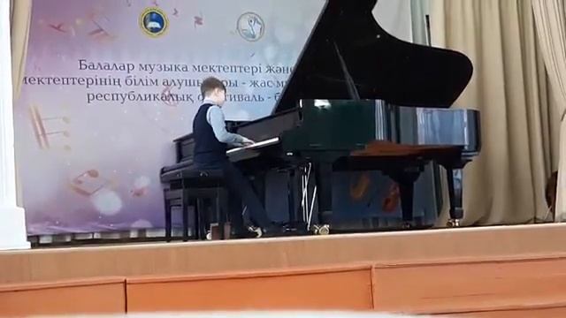 Е. Накада. Быстрое движение. Исполняет Волокитин Александр. ДМШ № 2 г. Темиртау. смотреть онлайн