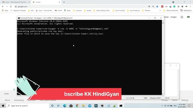 How to Create and Add SSH key in Bitbucket ? | Set up an SSH key | Bitbucket Tutorial in Hindi смотреть онлайн