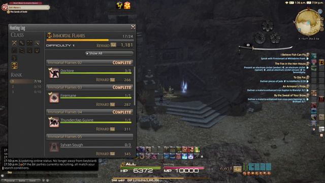 Where To Find Doctore, Firemane and Thunderclap in Final Fantasy Online (FFXIV) смотреть онлайн