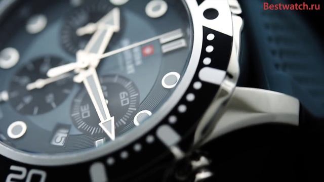 Кварцевый хронограф Swiss military SM34044.01, SM34044.06 смотреть онлайн