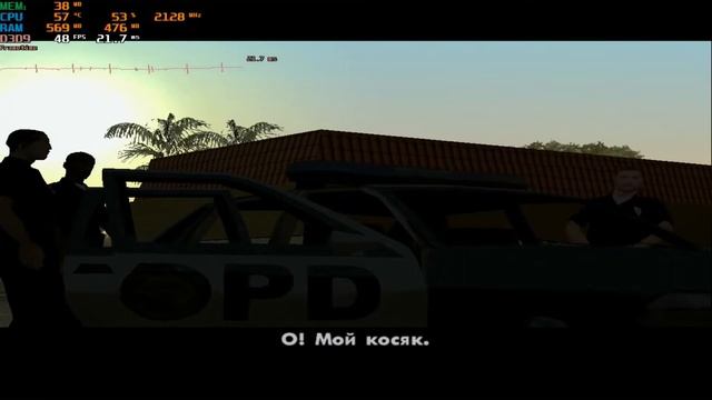 HIS Radeon 9000 64 MB TEST GTA San Andreas 1024x768 32Bit смотреть онлайн