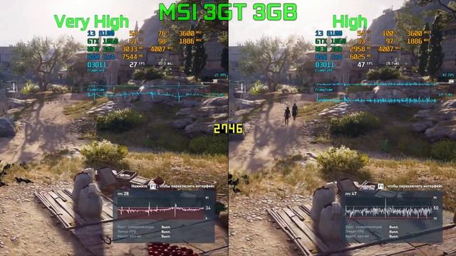 Assassin’s Creed Odyssey. Very high vs High [i3 8100 + GTX 1060 3Gb] (1080p60FPS) смотреть онлайн