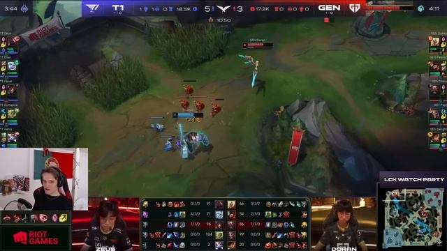 ПЕНТАКИЛ В БИТВЕ ТИТАНОВ КОРЕИ | T1 VS GENG | LCK SUMMER 2023 смотреть онлайн