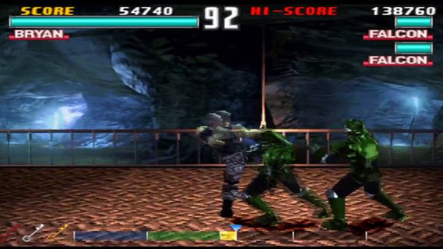 Tekken 3 - Tekken Force Mode as Bryan (PS1) смотреть онлайн