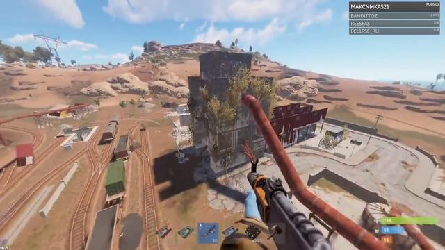 Rust. Где найти карточки. Головоломки. Как лутать РТ (момент со стрима) смотреть онлайн