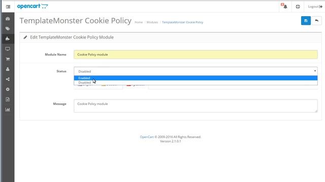 OpenCart 2.x.. How to setup and manage the "TM Cookie Policy" module смотреть онлайн