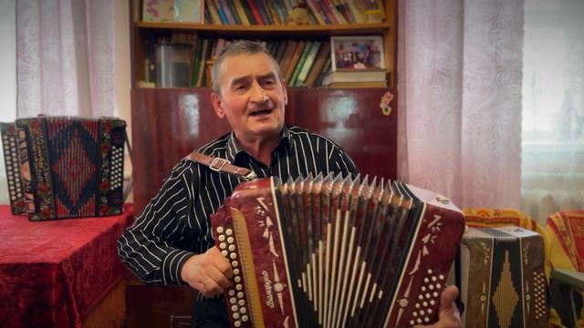 Нічь була зоряна була весна | Українські пісні під гармонь смотреть онлайн