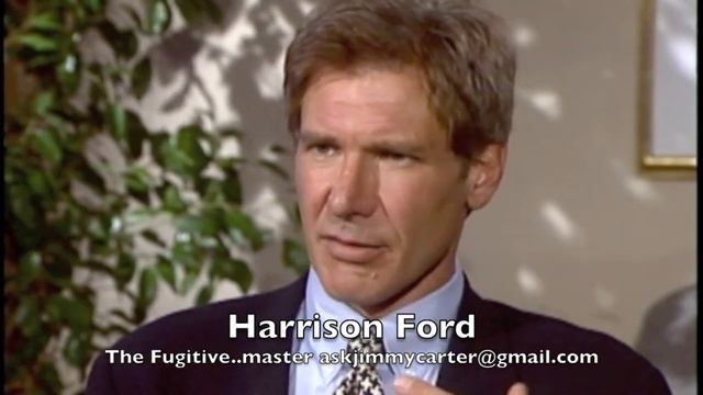 Harrison Ford Interview With Jimmy Carter The Fugitive 1993