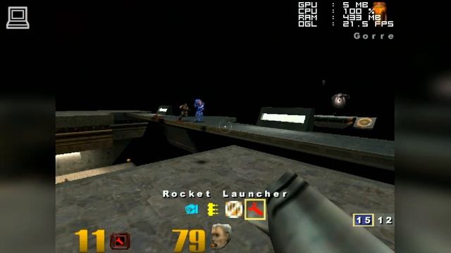 Quake 3 Arena Gameplay S3 Twister K + AMD Athlon XP-M 1800+ (Laptop/Notebook) смотреть онлайн