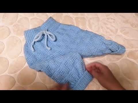 Как связать штанишки спицами на 3-6 месяцев (росток и ластовица подробно) смотреть онлайн