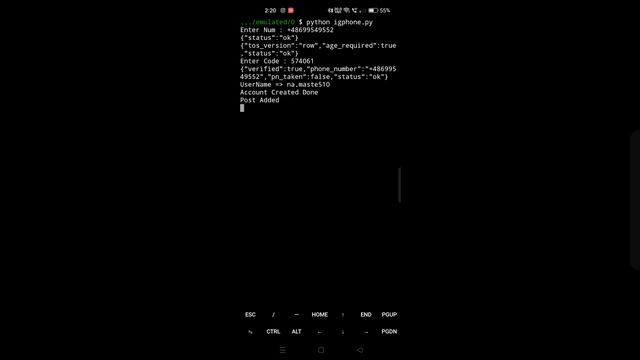 Instagram Account Creator Python Script ♥️ смотреть онлайн