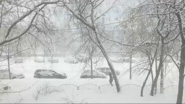 Снегопад в Москве. Запись стрима. ЗВУКА НЕТ, СОБЫТИЙ НЕТ смотреть онлайн