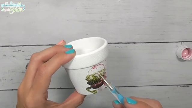Mira Lo Que Hice Con Estas Macetas De Barro / Cómo Decorar Macetas De Barro
