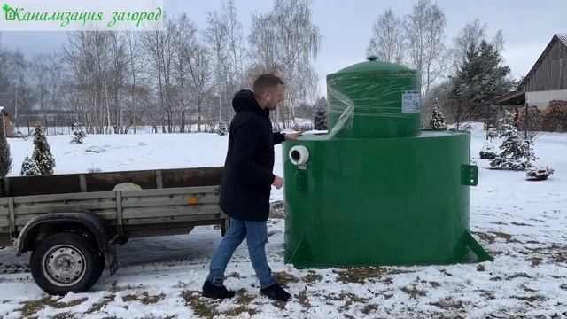 Монтаж станции биологической очистки ALTA BIO 5 от нашего дилера из Беларуси смотреть онлайн