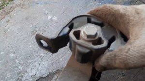 Замена опоры КПП Калина 2