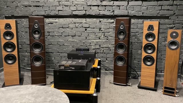 Sonus Faber lumina 5 + copland 405a + bluesound 2i смотреть онлайн
