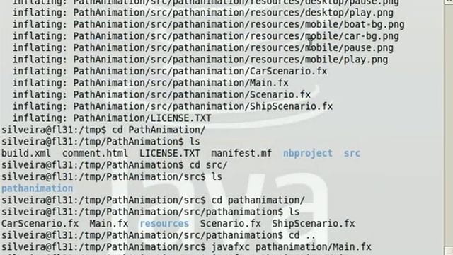 JavaFX SDK 1.0 on Linux смотреть онлайн