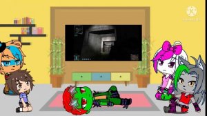 Реакция Фнаф СБ на Бебея "Stalker1"/gacha club