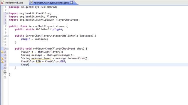 Episode 4: Basic Bukkit Plugin Tutorial смотреть онлайн