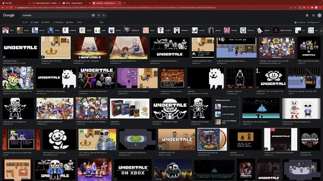 Finding Sans in Google Search “Undertale” (speedrun) смотреть онлайн