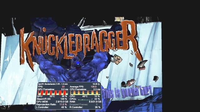 Borderlands 2 VR // RTX 3080 Performance Test // Valve Index Gameplay смотреть онлайн