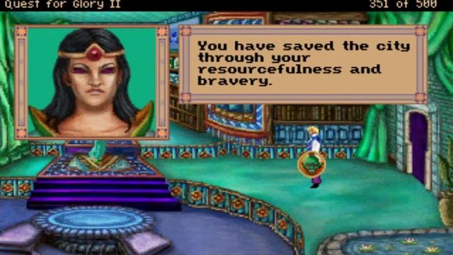 Quest for Glory II: Trial by Fire remake playthrough #12: EOF смотреть онлайн