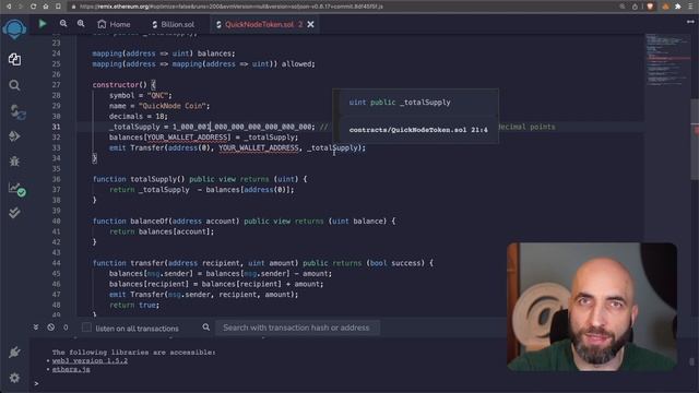 How to create and deploy an ERC20 token смотреть онлайн