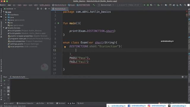 Kotlin : Enum usage | android coding смотреть онлайн