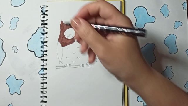 Рисуем Сову смотреть онлайн