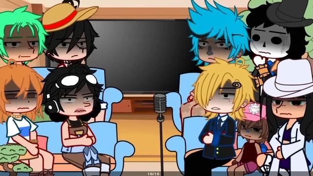 One Piece Character React To Future(2/??) [Usopp&Sanji]