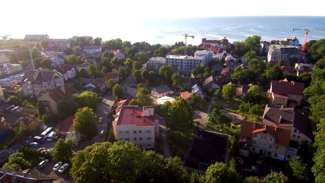 ЖК Роза Ветров Зеленоградск, Парк, церковь, куршская коса смотреть онлайн