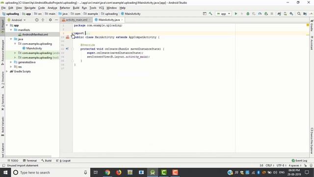 how to Upload image with text to firebase database in android || upload image in firebase || #7 смотреть онлайн