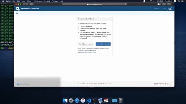 QuickBlox setup for React Native смотреть онлайн