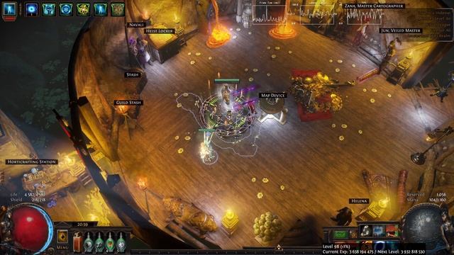 Гайд как скопировать убежище | Guide How to copy hideout | Path of Exile 2021 смотреть онлайн