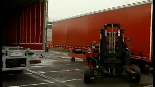 Варианты крепления на грузовике навесных погрузчиков Moffett смотреть онлайн