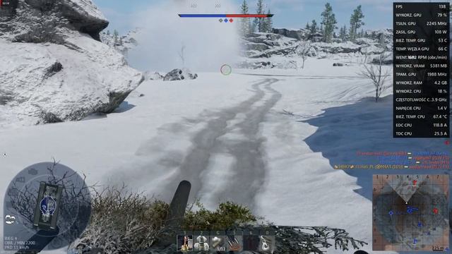 War Thunder RYZEN 5 2600X RX 6600XT 16GB RAM смотреть онлайн