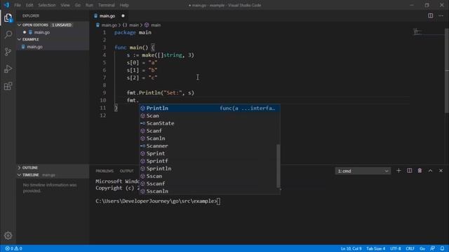 Golang Arrays & Slices in 10 minutes смотреть онлайн