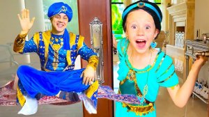 Настя и музыкальное видео для детей про Принцесс