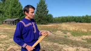 Метание топорика.