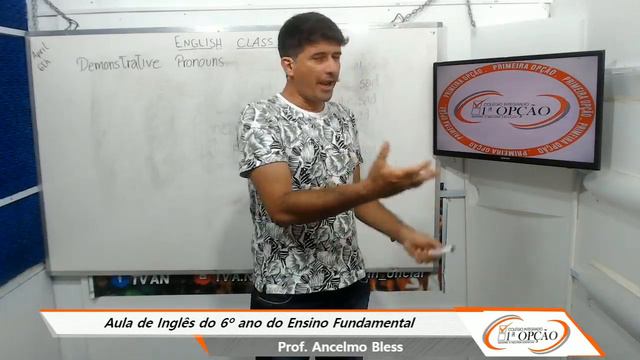 AULA DE INGLÊS DO 6º ANO DO ENSINO FUNDAMENTAL - PROFESSOR ANCELMO BLESS смотреть онлайн