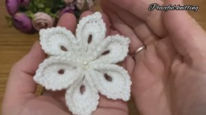 Цветочек крючком?
