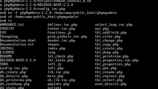 konfigurasi PHPmyadmin di freeBSD смотреть онлайн