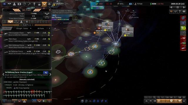 Жуки все сильнее / Distant Worlds 2: прохождение #3.6 смотреть онлайн