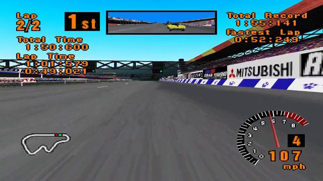 Gran Turismo - Fairlady Z Gameplay - Playstation смотреть онлайн